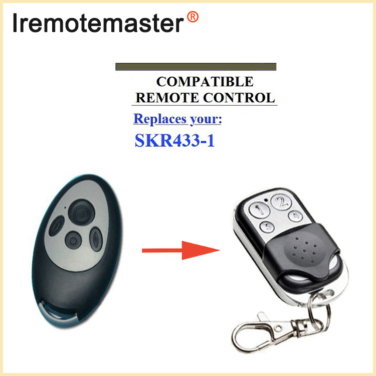 Kwa SKR433-1 SKRJ433 Replacement Garage Door Door Remote Control